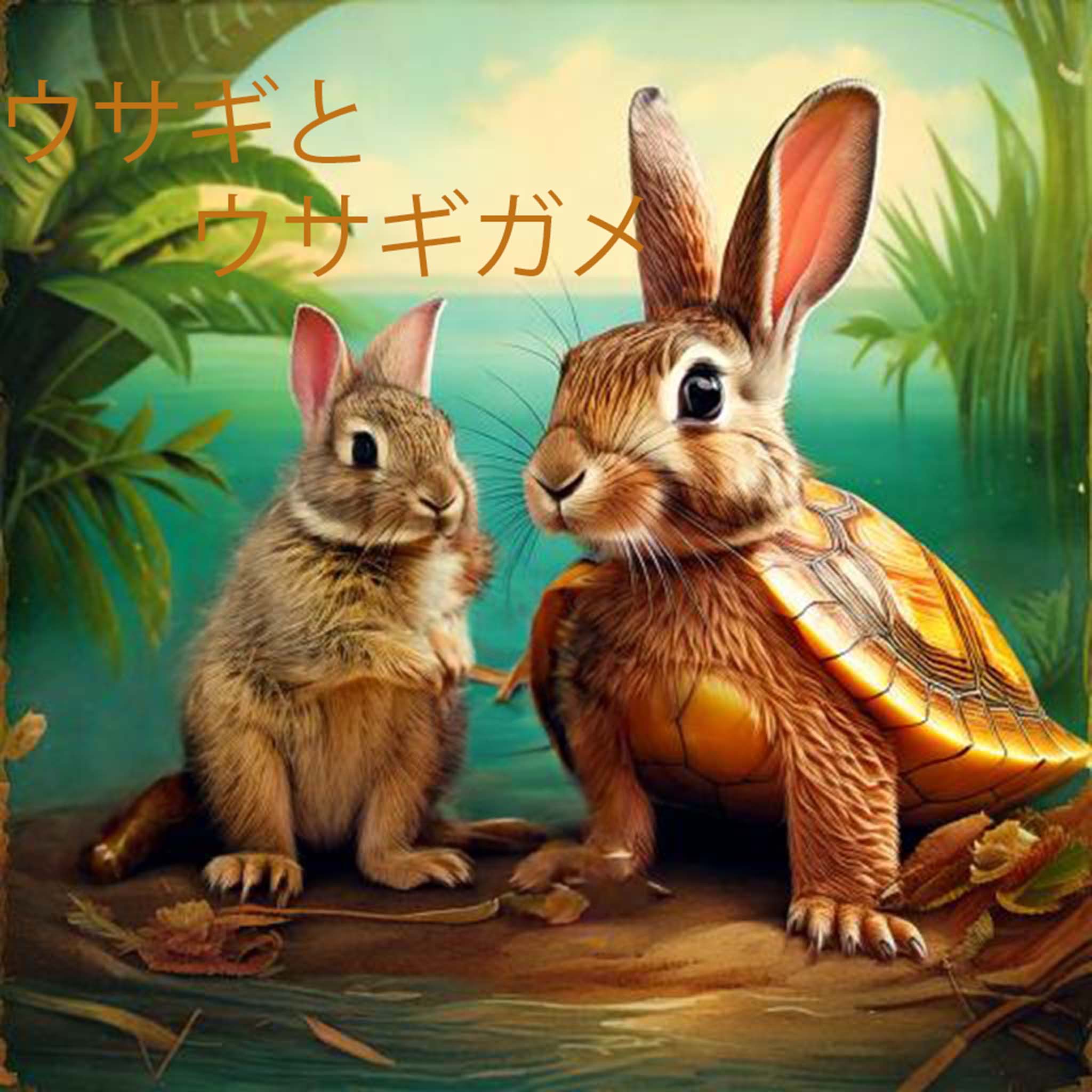 ウサギとウサギガメ表紙画像