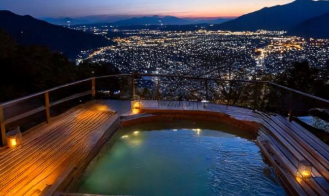 望景の湯露天風呂